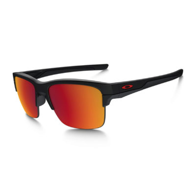 Men's Oakley Sunglasses - Oakley Thinlink. Matte Black - Torch Iridium Polarized
